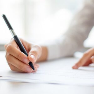 Premed Personal Statement An image illustrating the importance of crafting a compelling premed personal statement, featuring a focused individual diligently working on their application.