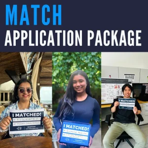 Match Application Package An image illustrating the Match Application Package, providing essential resources and tools for applicants in the matching process.