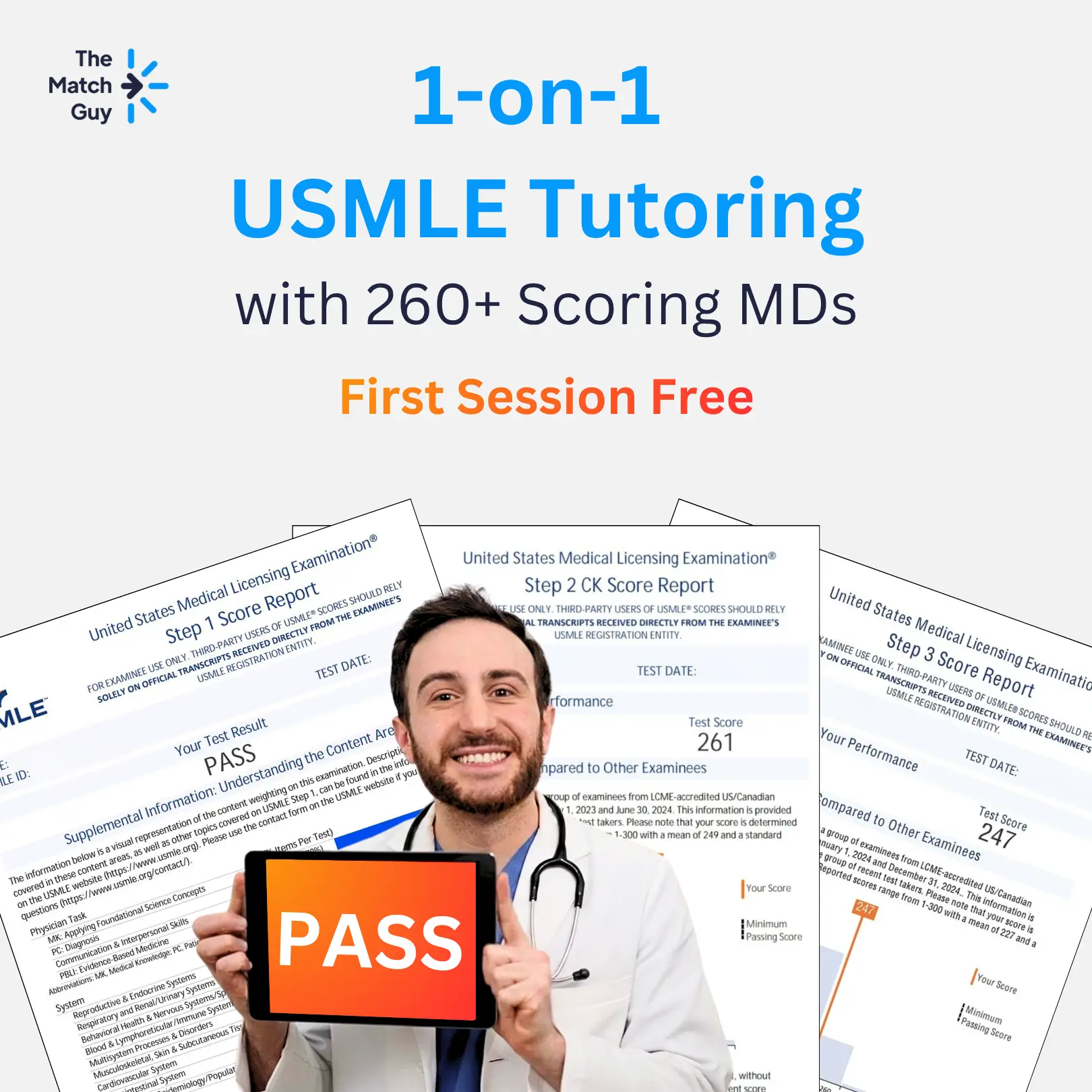 USMLE Tutoring 1 hour