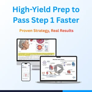 Step 1 High-Yield Course + Synapse QBank