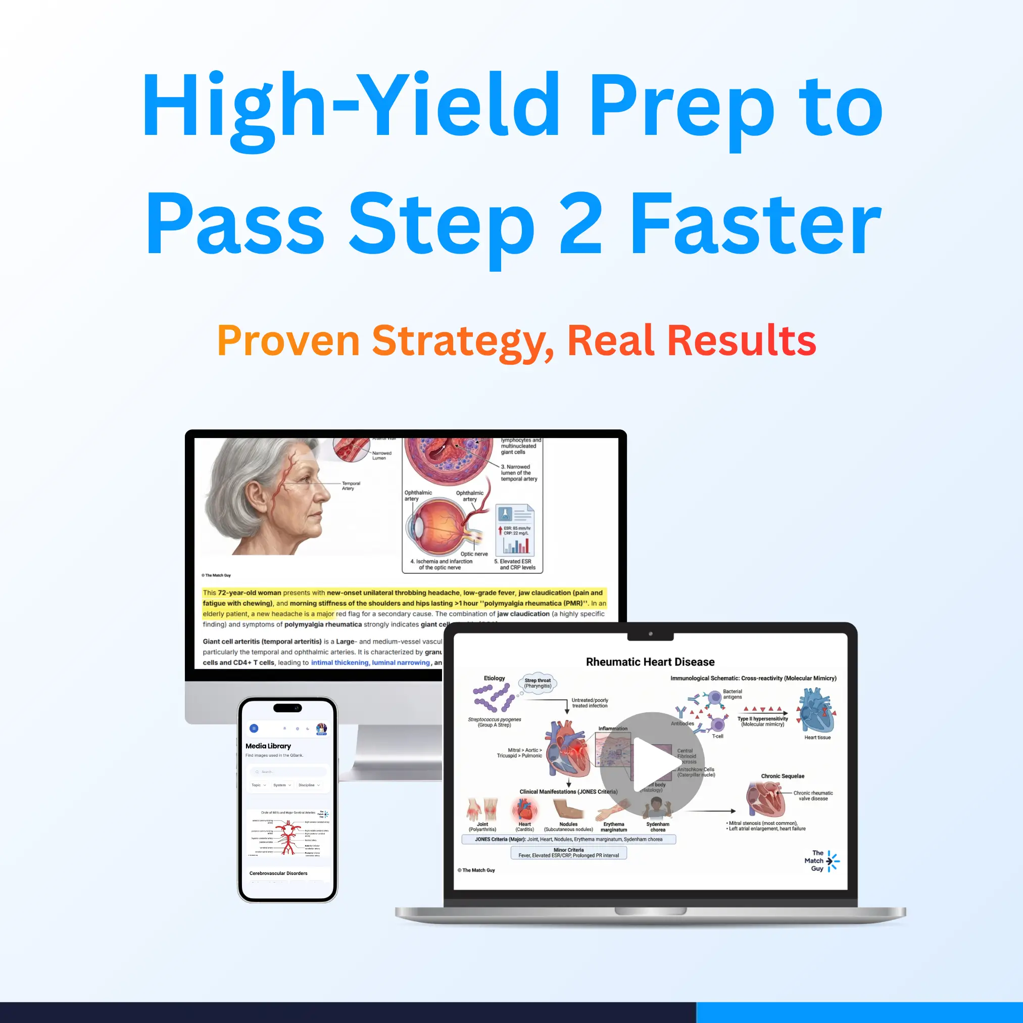 Step 2 High-Yield Course + Synapse QBank